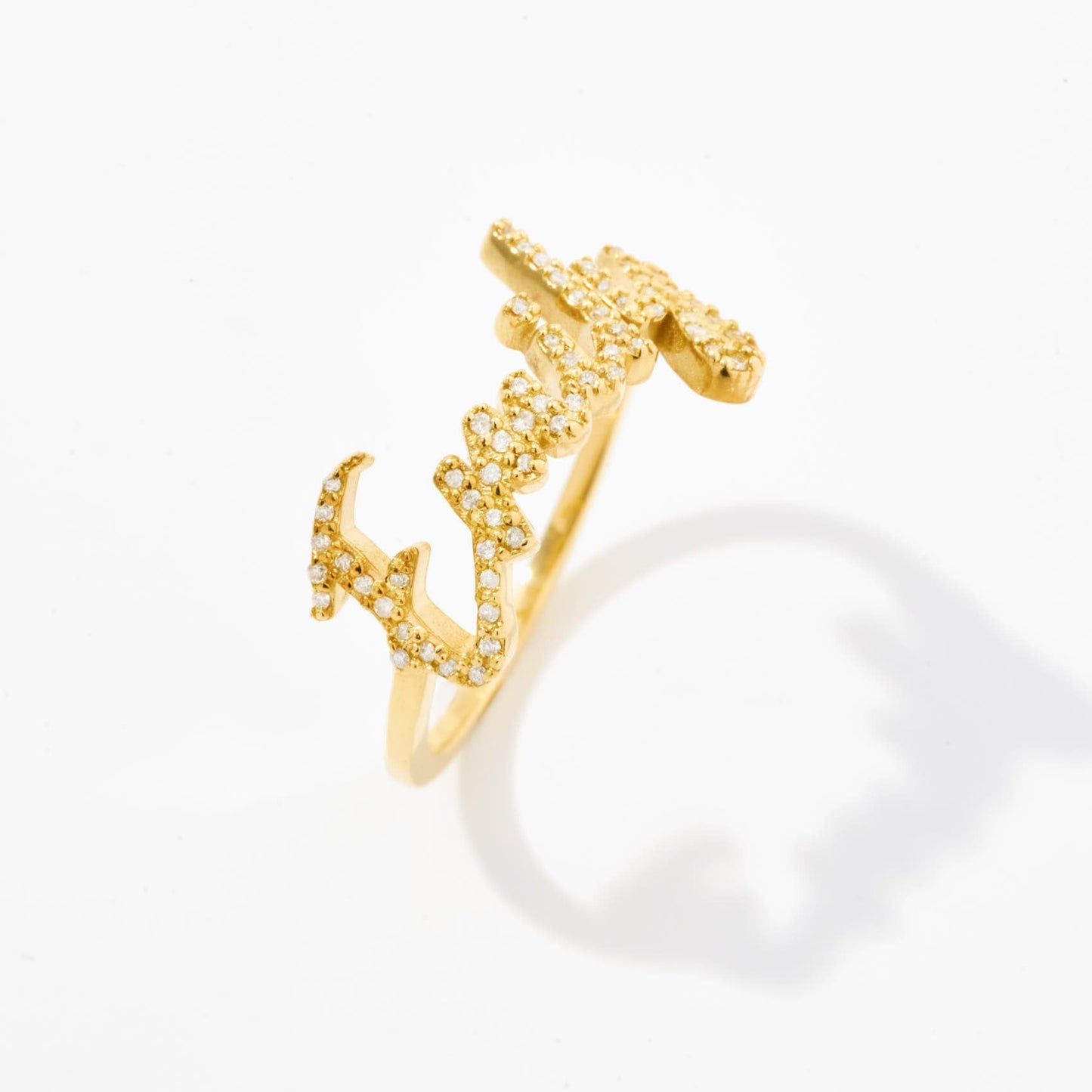 Diamant-Namensring