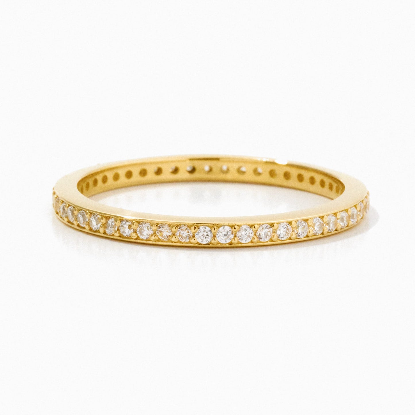 Voller Ewigkeits-Diamantring