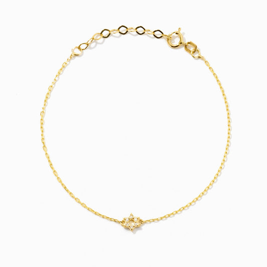 Jüdisches Armband mit Diamanten und Davidstern