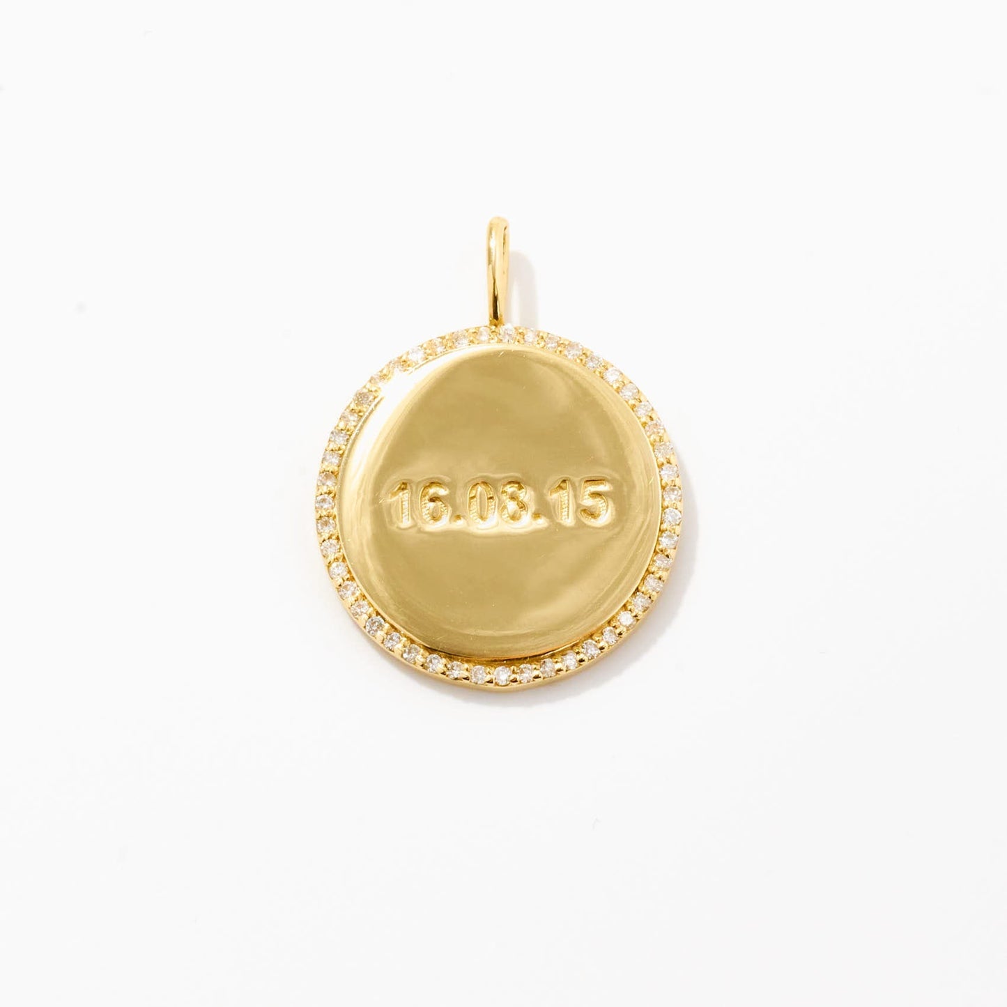Diamant Datumsanhänger
