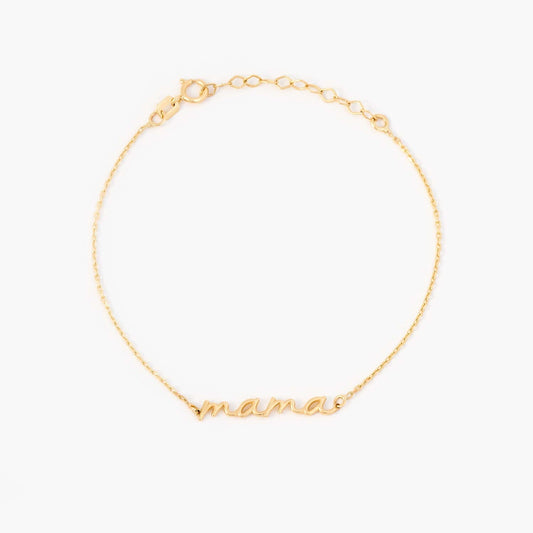 Mama Script Armband
