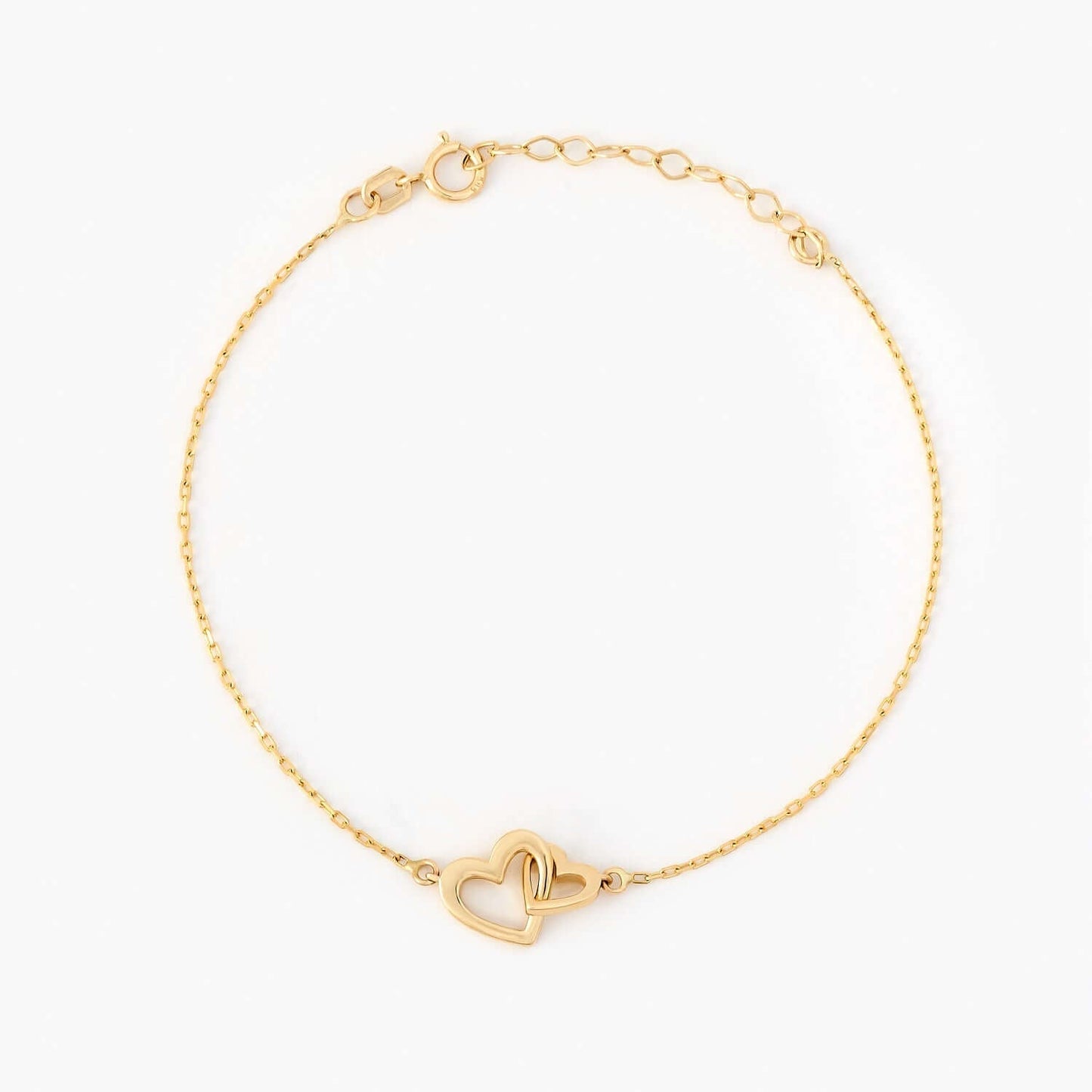 Verschlungene Herz-Armband