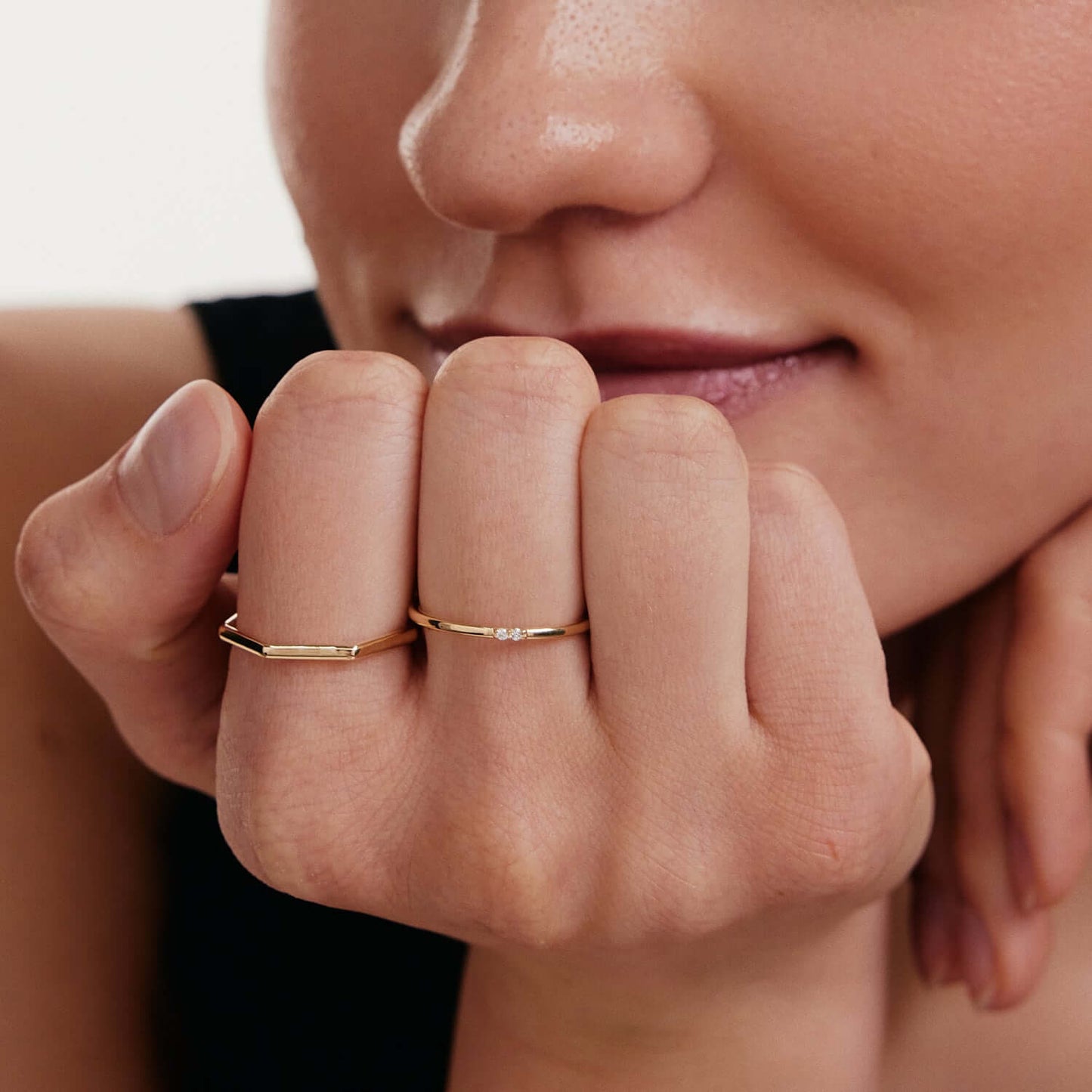 Diamant Minimalist Ring