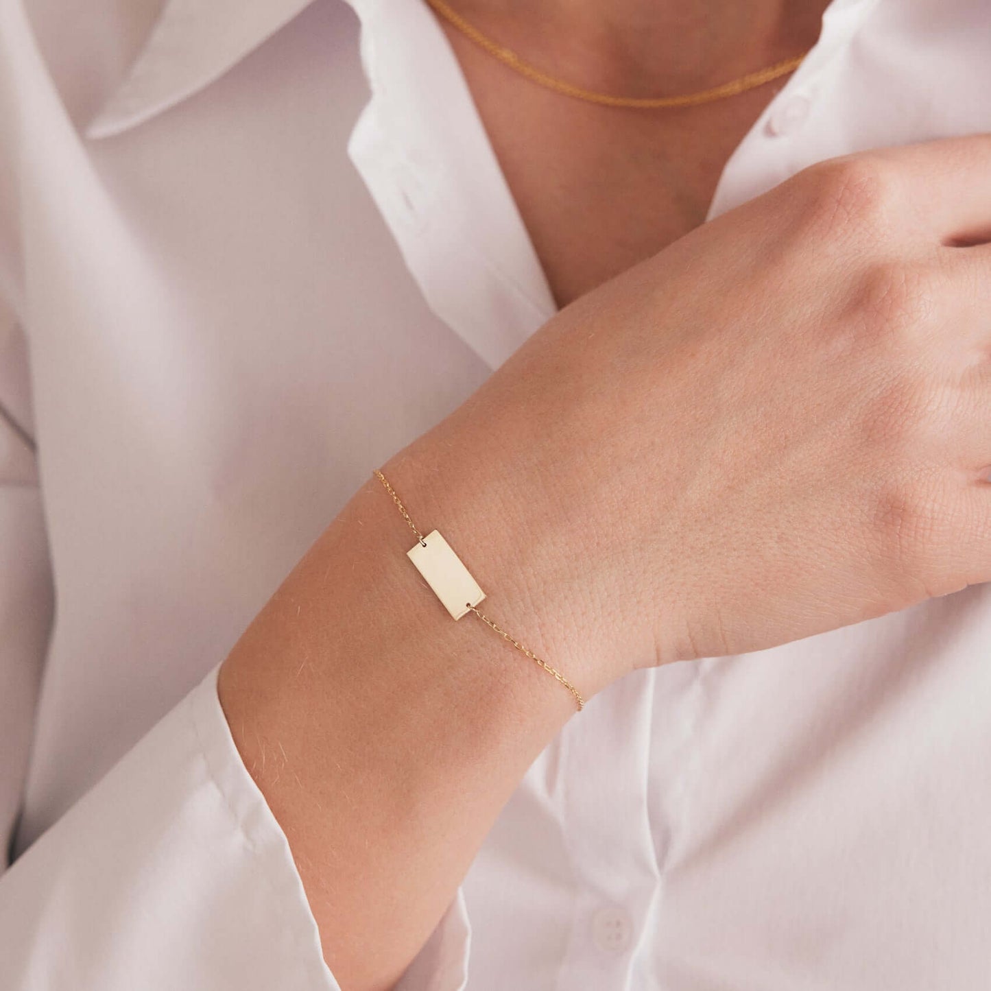 Gravierbares Mini Bar Armband