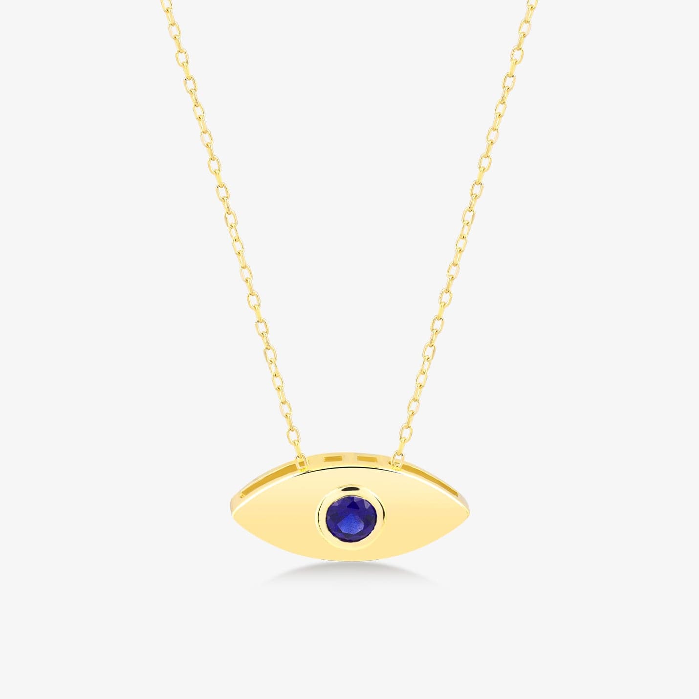 Diamond Saphir Open Evil Eye Armband - Gelin Diamond