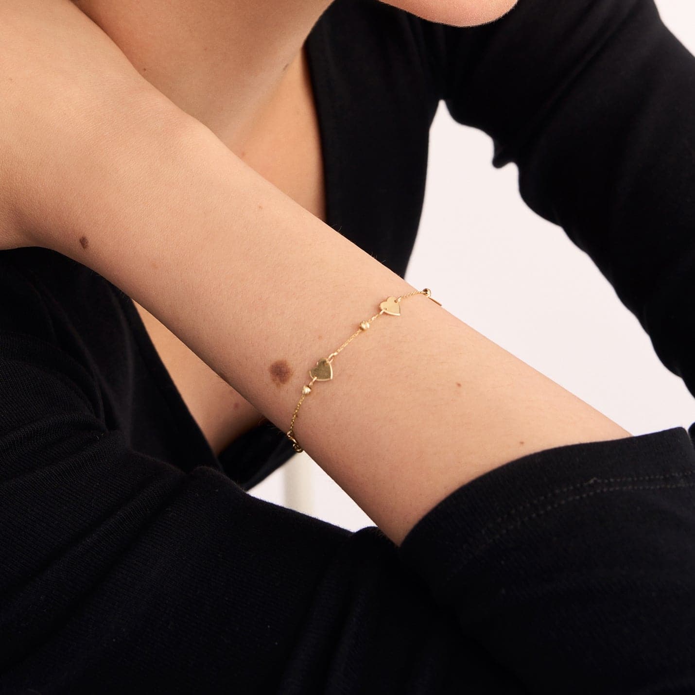 Herzarmband, verstellbar