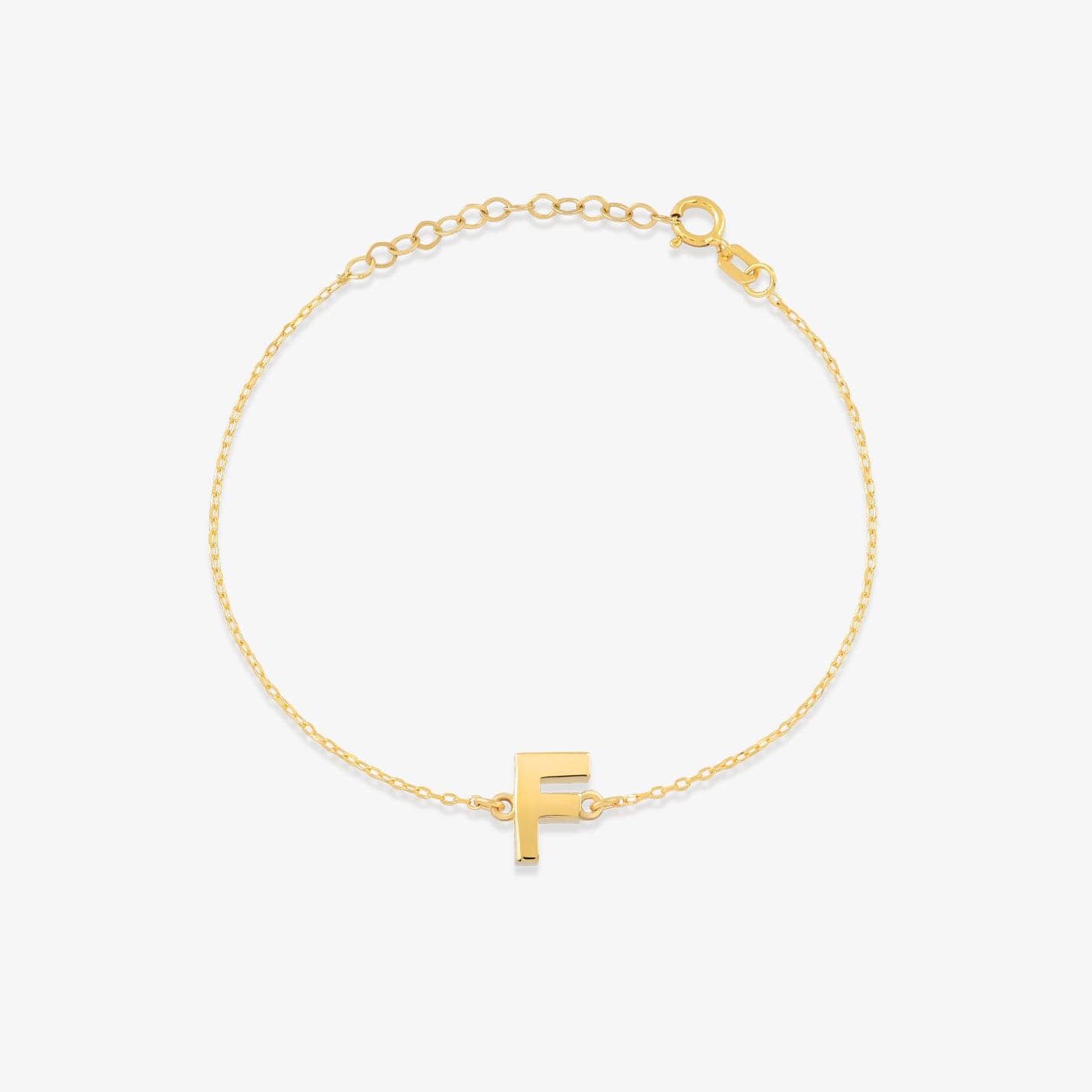 Initiale Armbänder, verstellbar