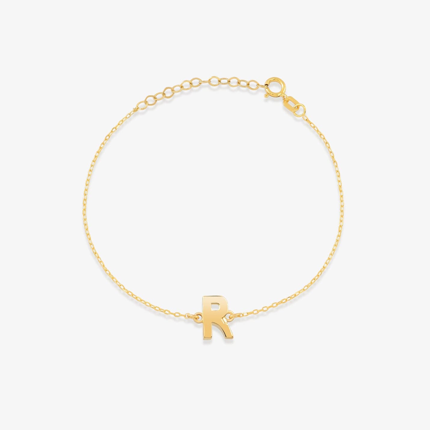 Initiale Armbänder, verstellbar