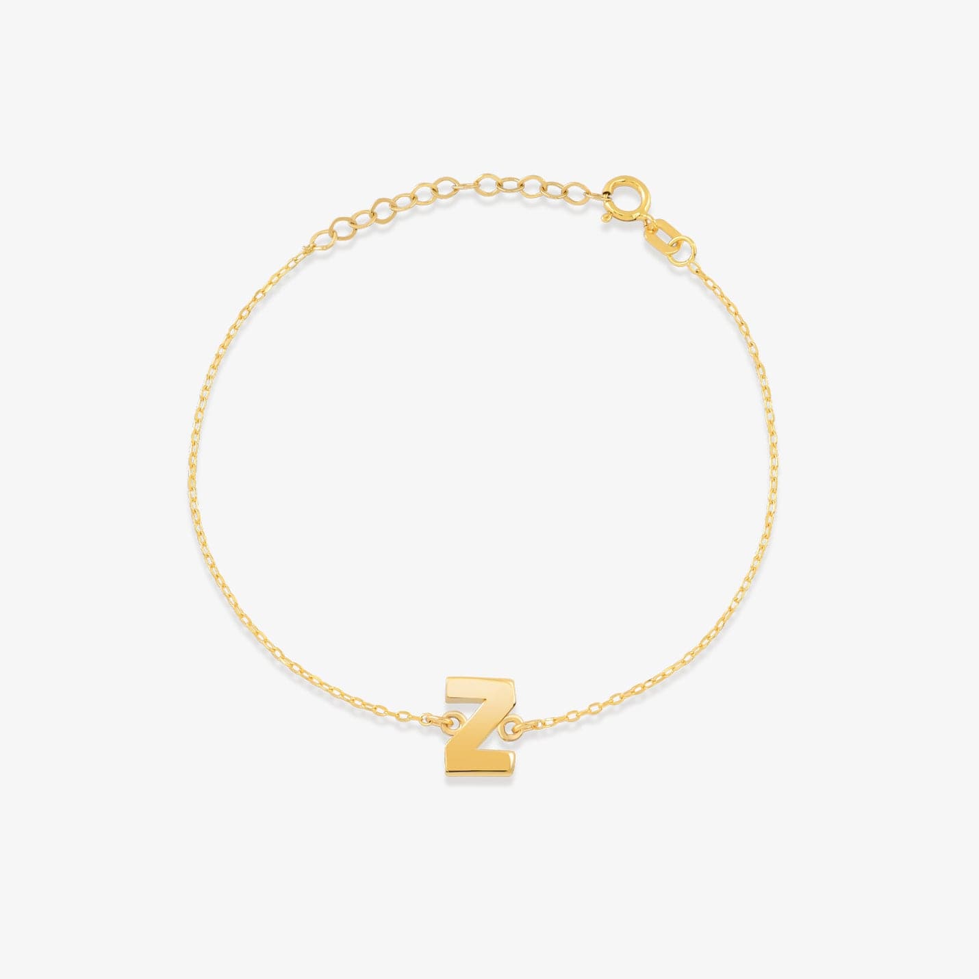Initiale Armbänder, verstellbar