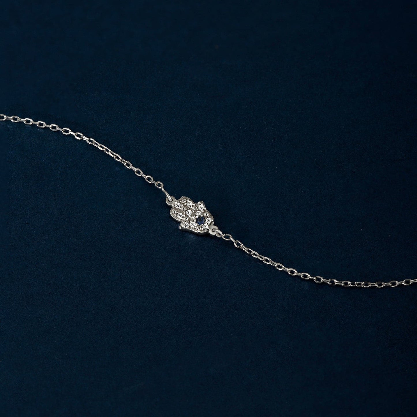 Diamant-Pave-Hamasa-Armband