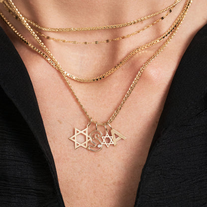 Diamant Buchstabe A Charm