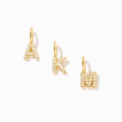 Diamant Buchstabe A Charm