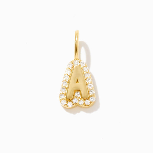 Diamant Buchstaben Charm