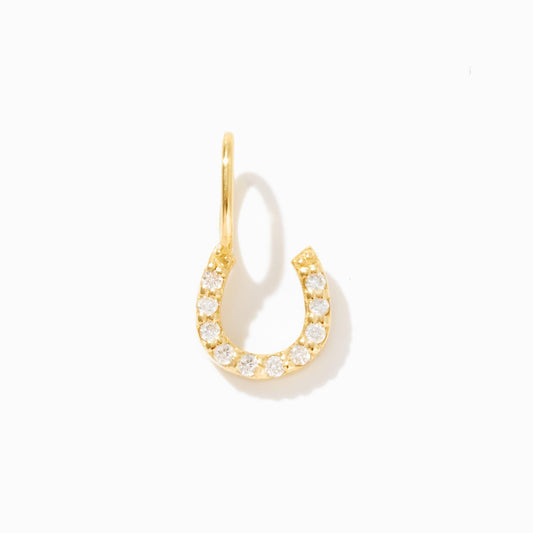 Diamant Hufeisen Charm