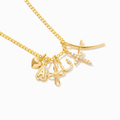 Diamant Hufeisen Charm