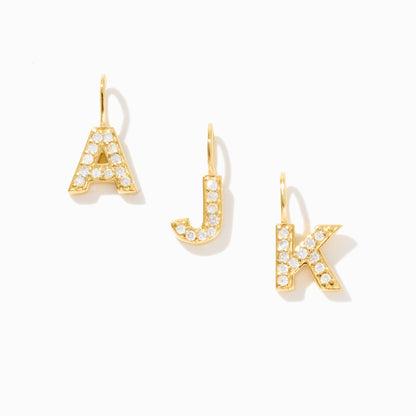 Diamant Buchstaben Charm