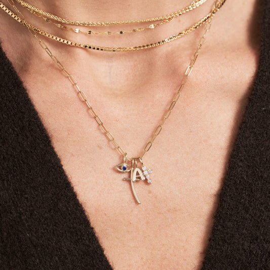 Diamantkreuz-Anhänger