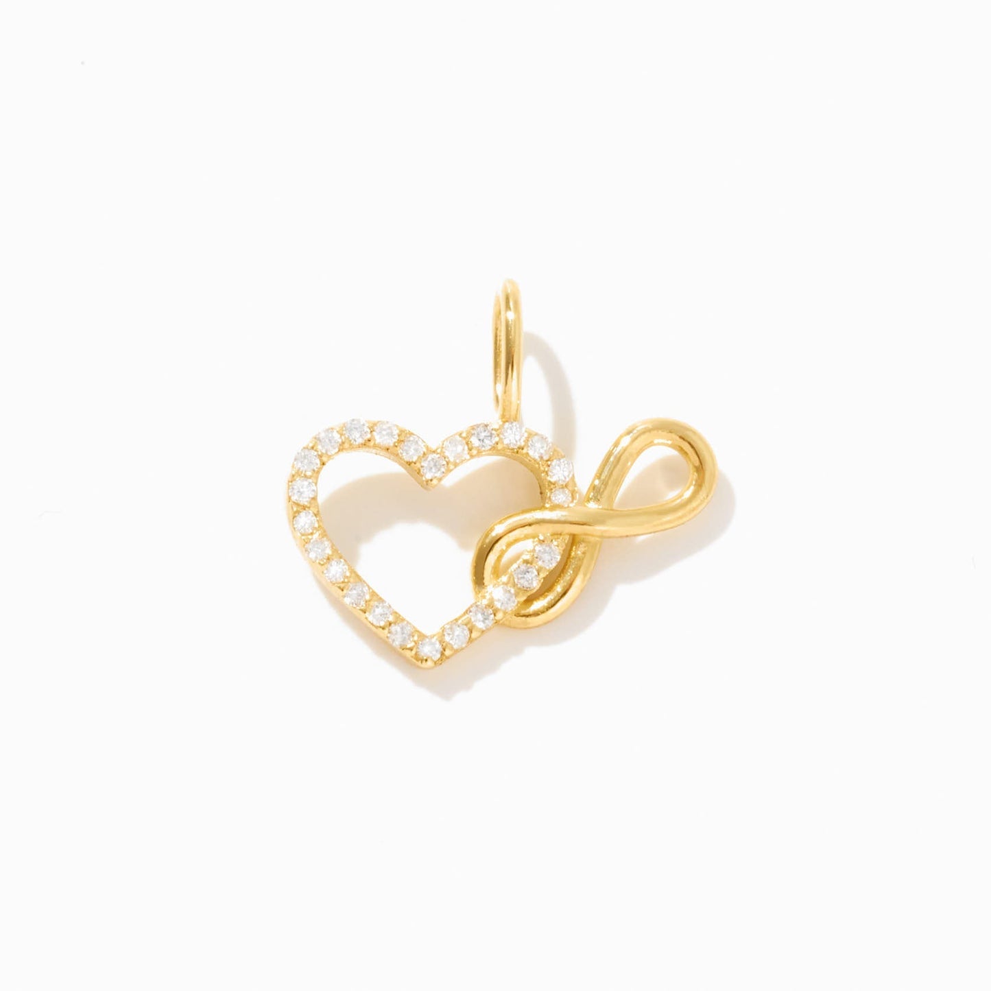 Diamant Herz & Unendlichkeitsanhänger