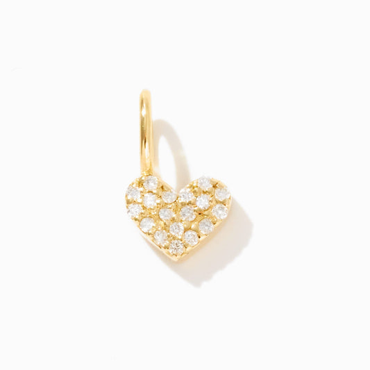 Diamant Herz Charm