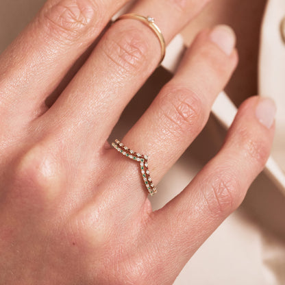 Geburtsstein-Wishbone-V-Ring-Enhancer