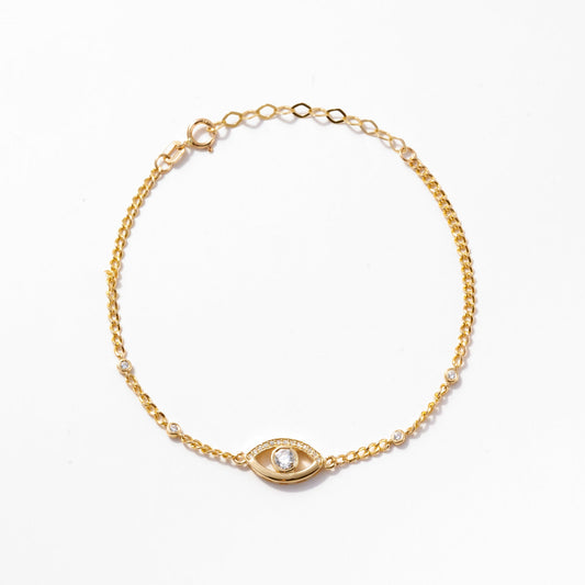 Böser Blick und Station-Armband