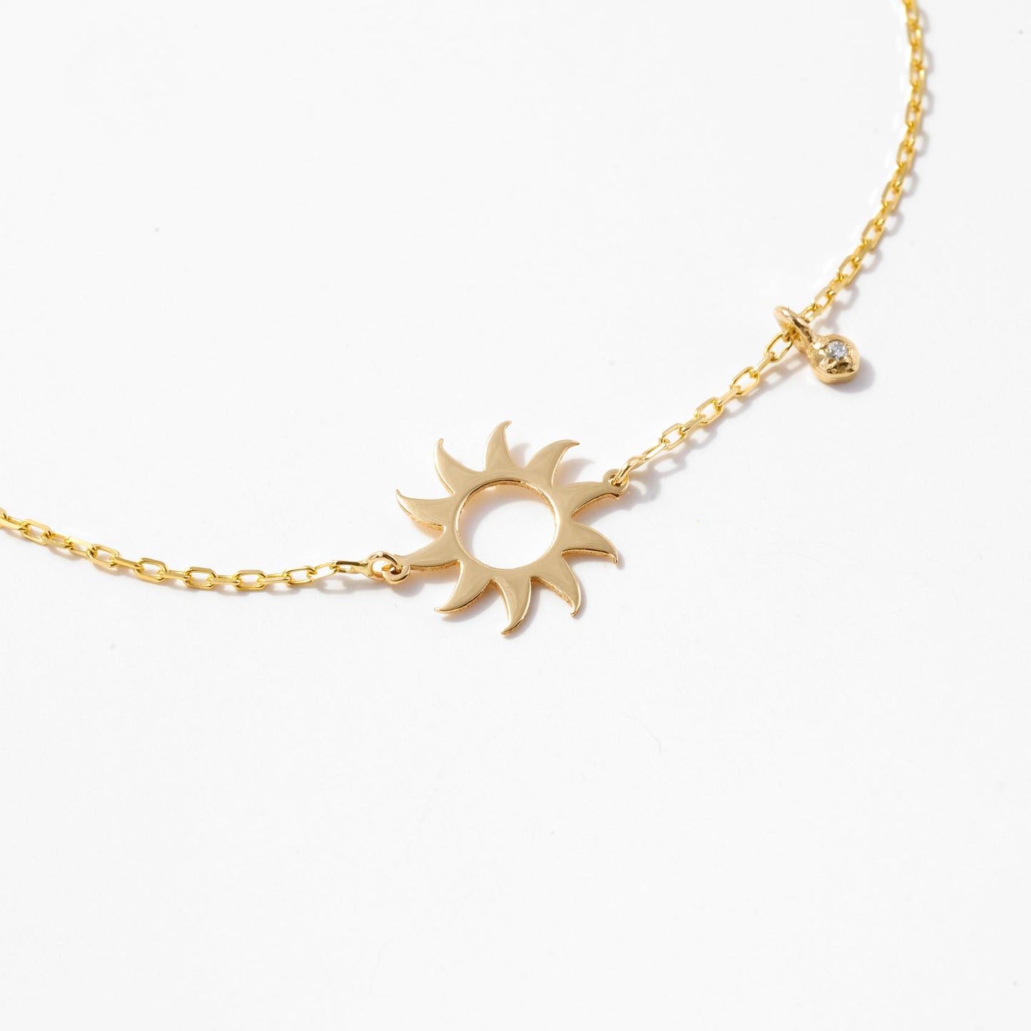 Sonnarmband mit Diamant