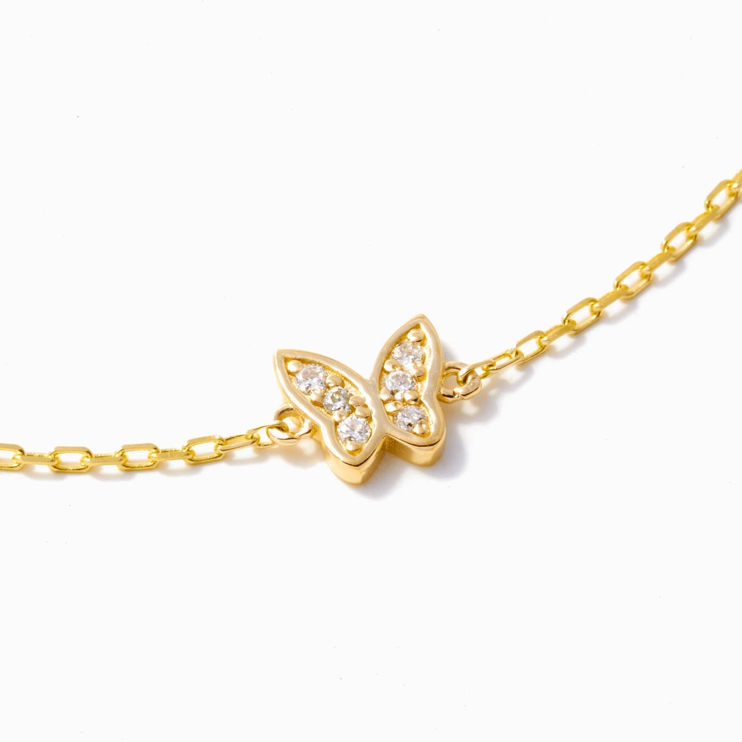 Schmetterlings-Diamantarmband