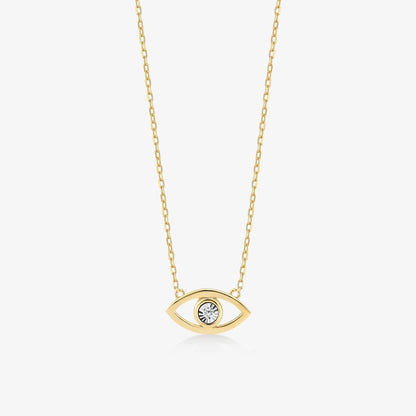 Diamant-Augen-Halskette