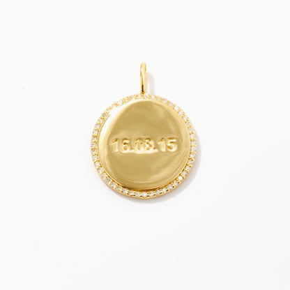 Diamant Datumsanhänger