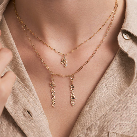 Diamant-Sternzeichen-Charm