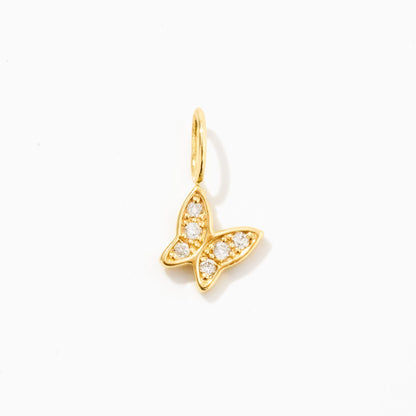 Diamant-Schmetterlings-Charm