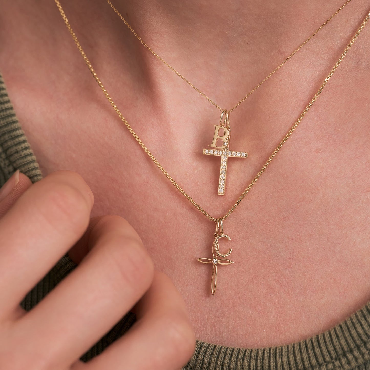 Mini-Kreuz-Anhänger