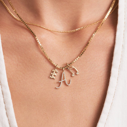 Datum-Jahr-Engelszahl-Charm