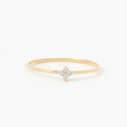 Diamant Blumenring