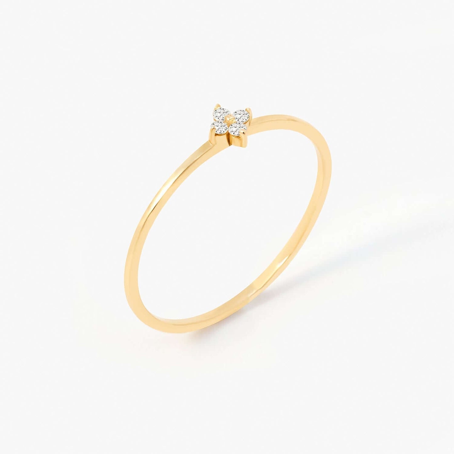 Diamant Blumenring