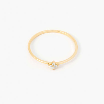 Diamant Blumenring