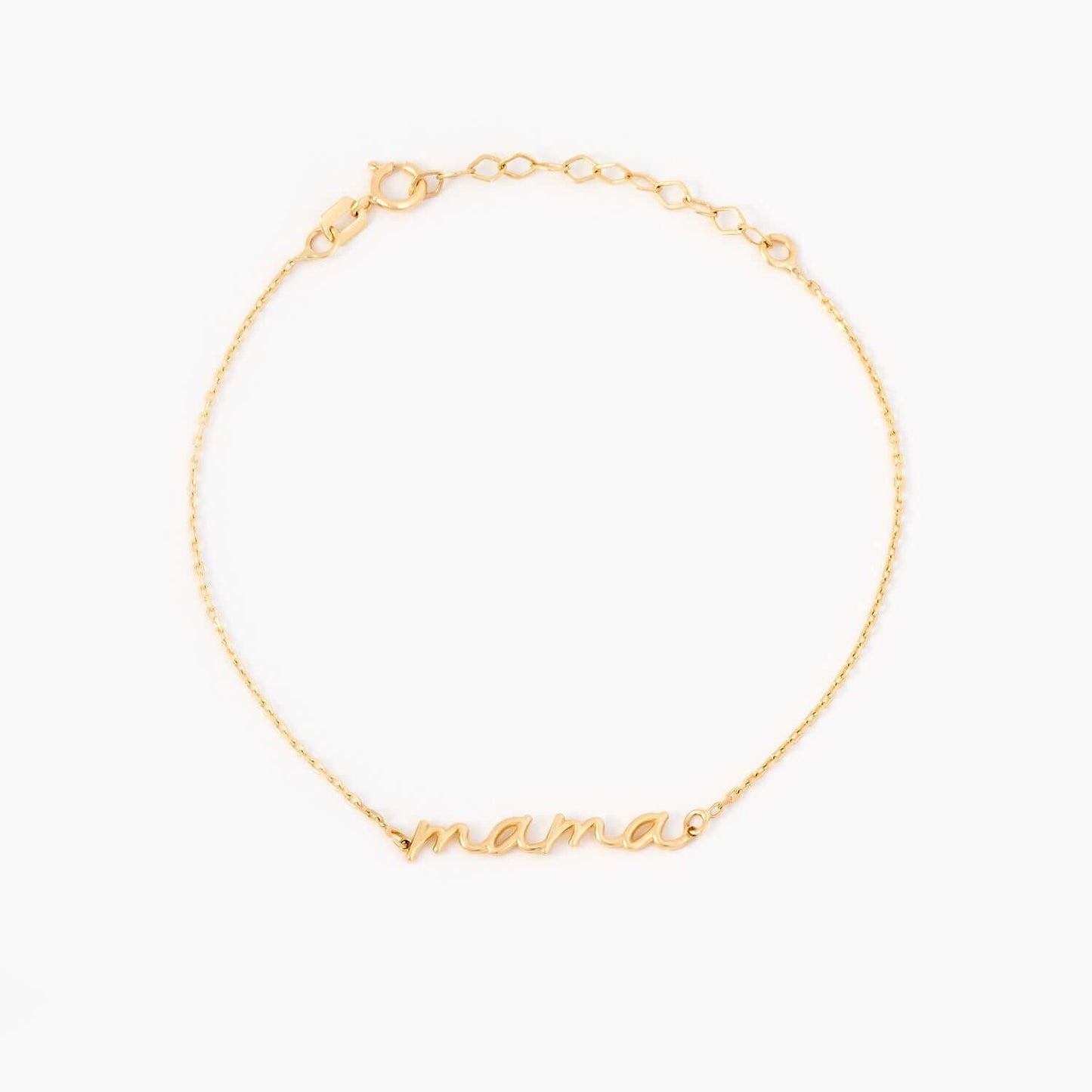 Mama Script Armband