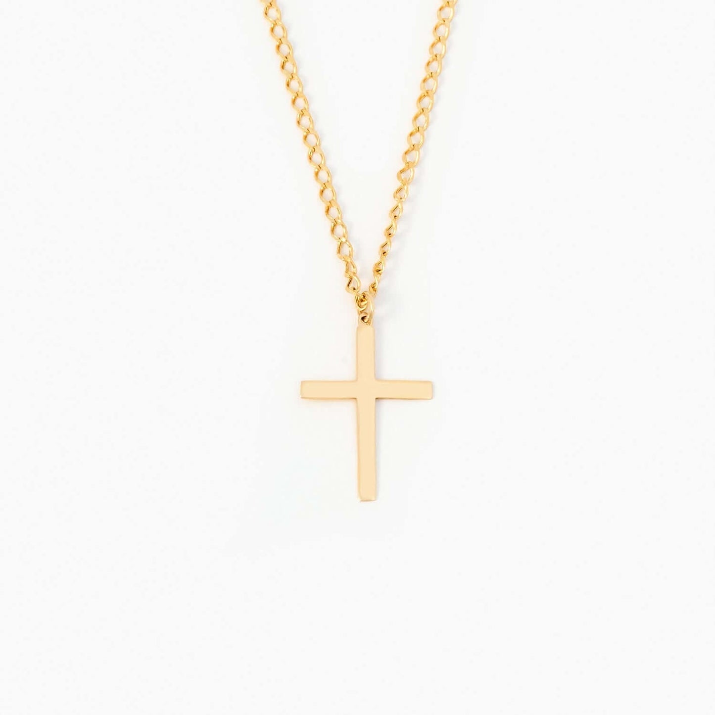 Cross Gourmet Chain Necklace