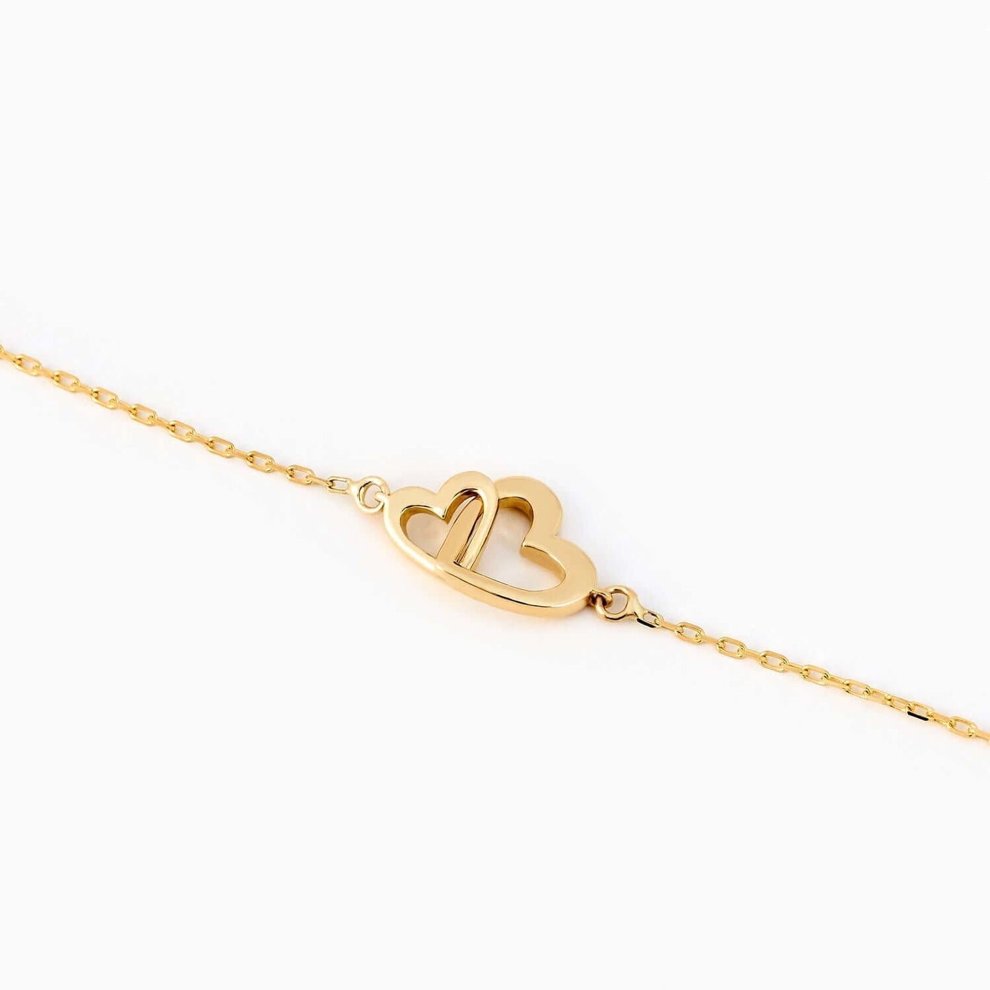 Verschlungene Herz-Armband