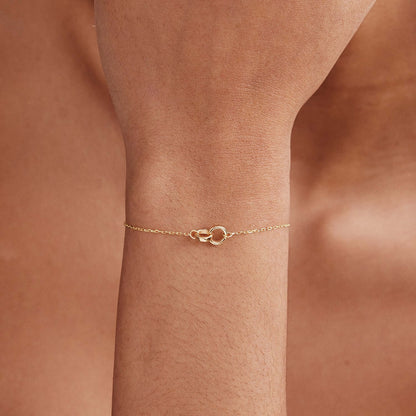 Verschlungene Kreis-Armband