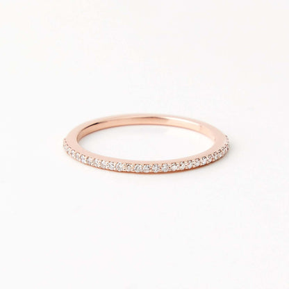 Diamant Halb Ewigkeit Ring