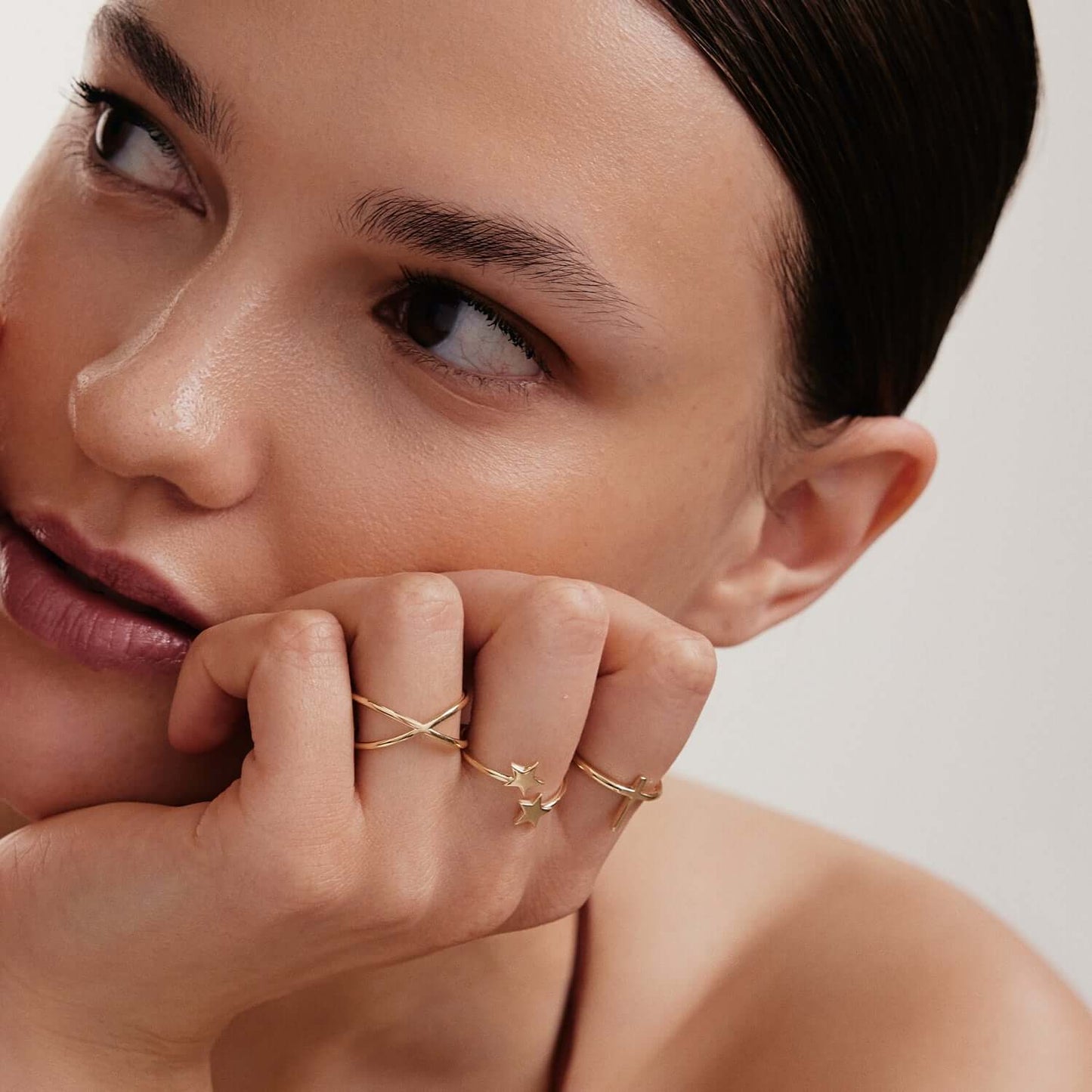 Criss Cross X Ring