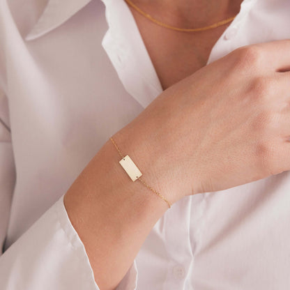 Gravierbares Mini Bar Armband