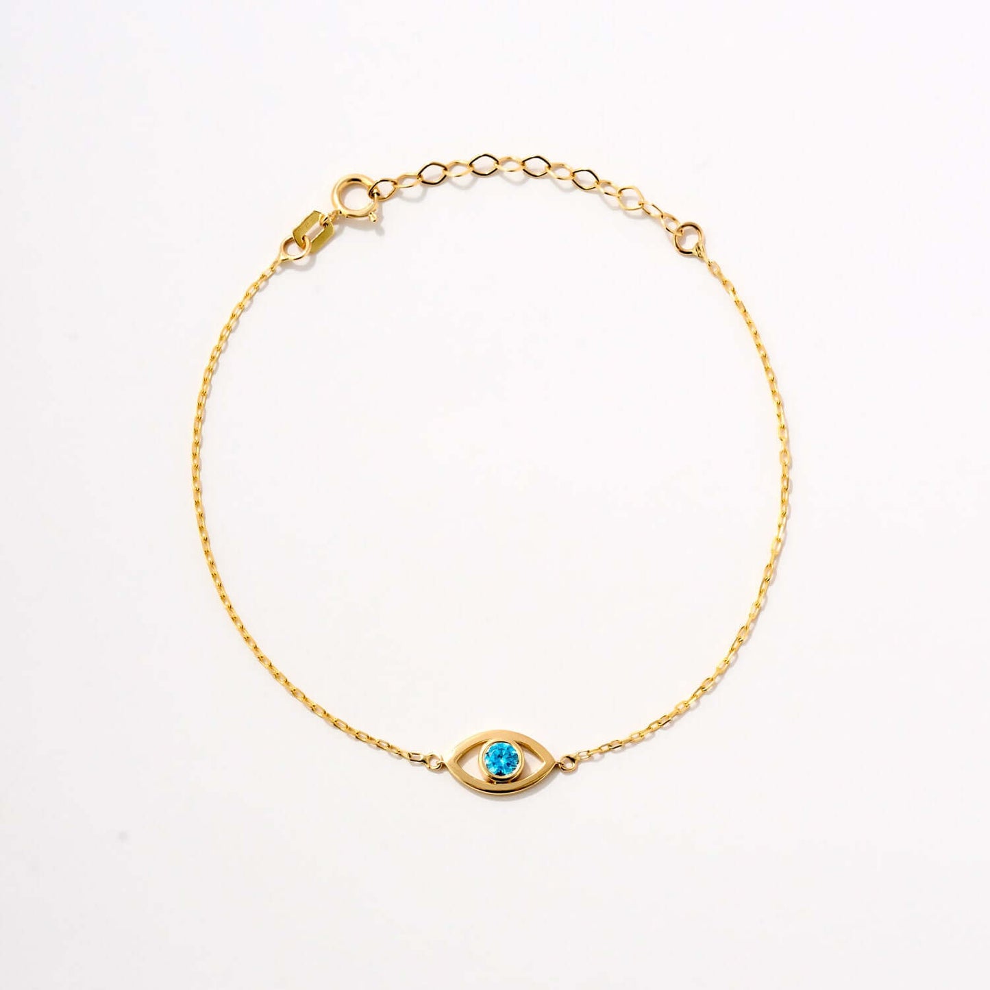 Geburtsstein Böser Blick Armband