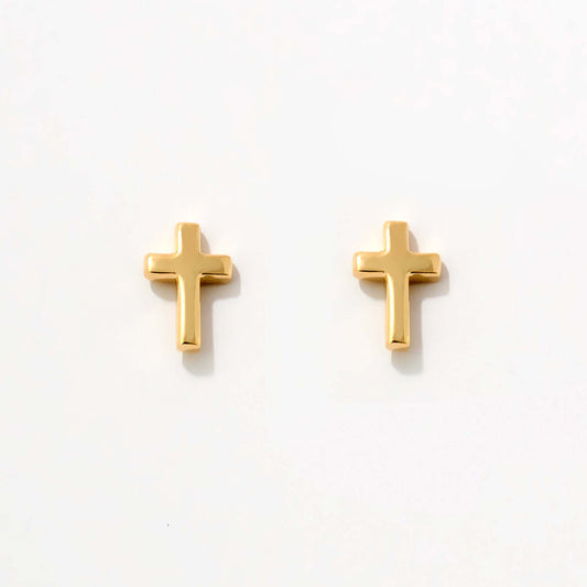 Cross Stud Ohrringe