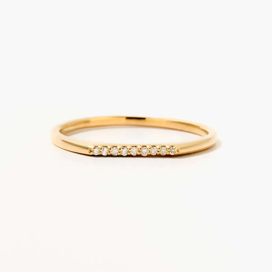 Diamant Bar Ring