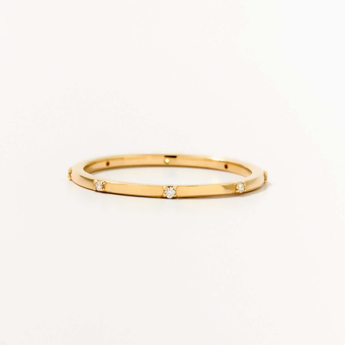 Diamant Stapelring