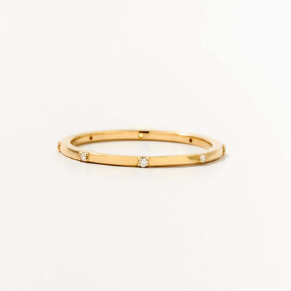Diamant Stapelring