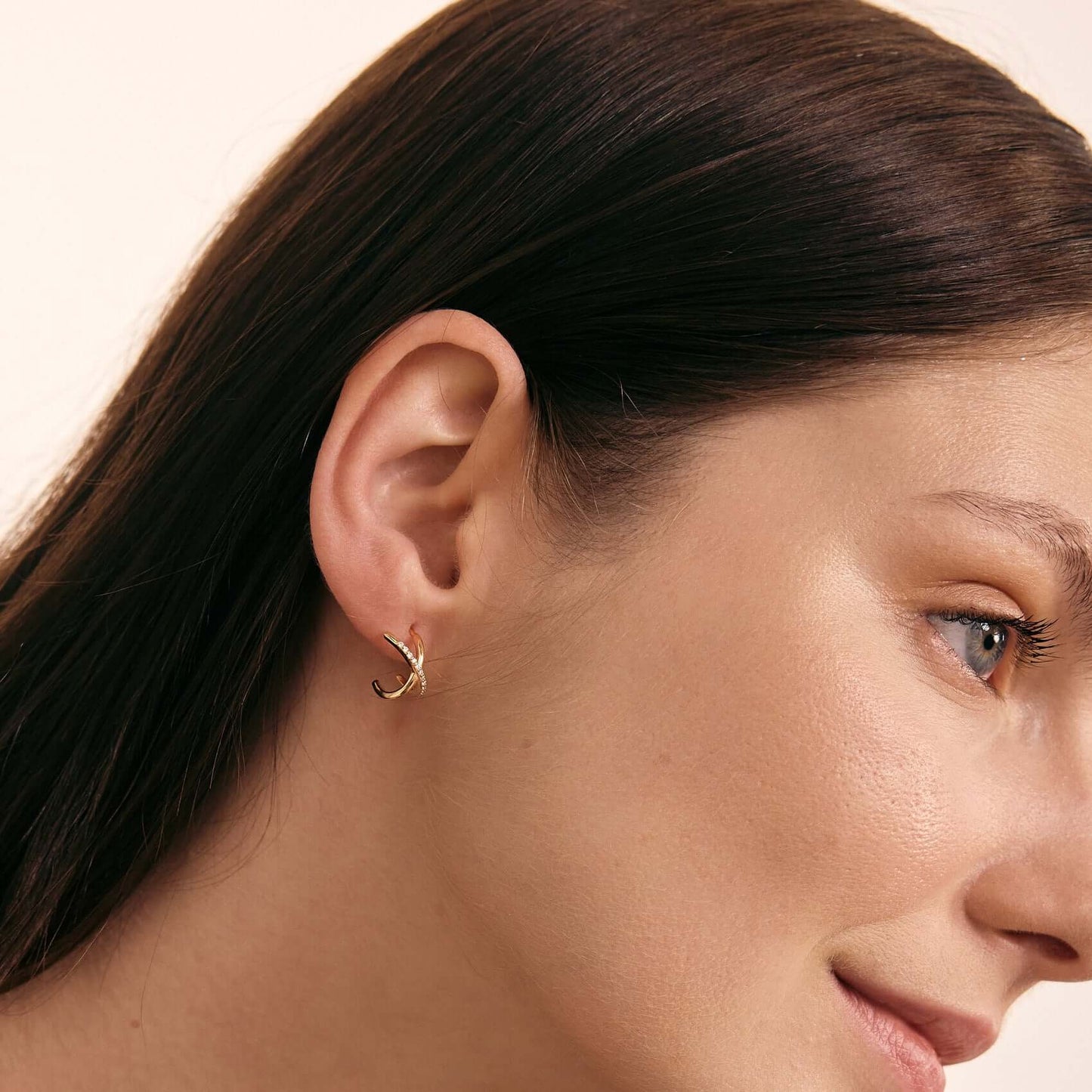 Diamant Criss Cross Creolen