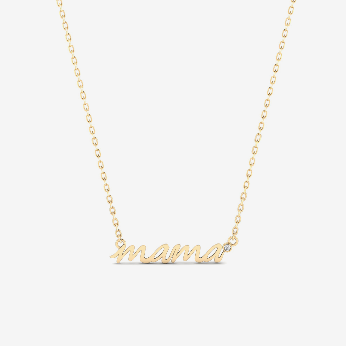 Diamant-Mama-Halskette